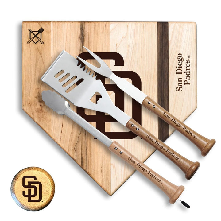 Baseball BBQ San Diego Padres "Silver Slugger" Combo Set