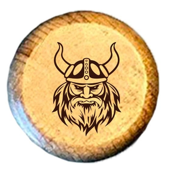 Baseball BBQ School logo 2 Siuslaw Vikings "TURN TWO" Combo Set