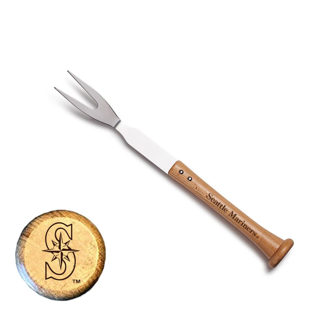 Baseball BBQ Seattle Mariners "FORKBALL" Fork