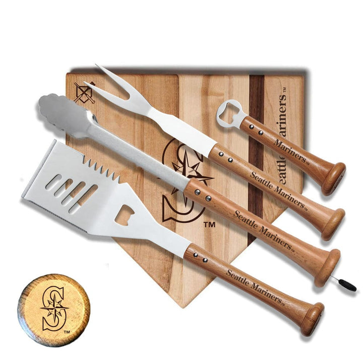 Baseball BBQ Seattle Mariners "Grand Slam" Combo Set