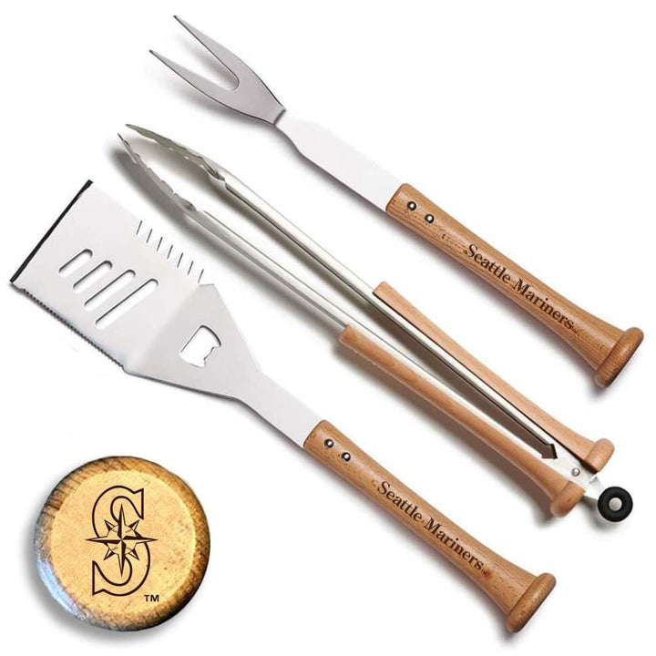 Baseball BBQ Seattle Mariners "TRIPLE PLAY" Combo Set