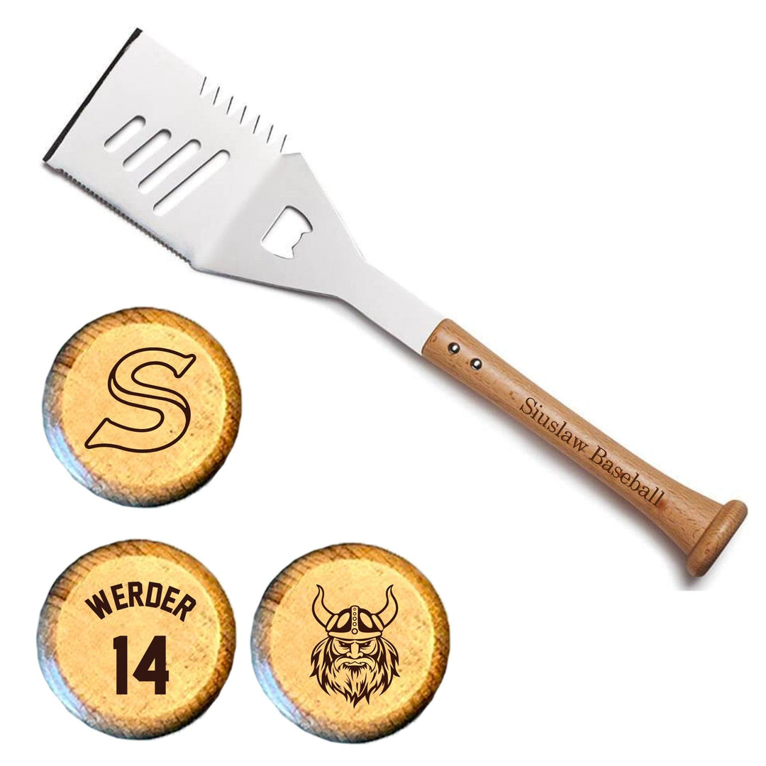 Baseball BBQ Siuslaw Vikings "SLIDER" Spatula