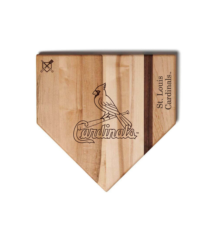 Baseball BBQ St. Louis Cardinals "Cardinals" Home Plate / 12" x 12" St. Louis Cardinals "Grand Slam" Combo Set