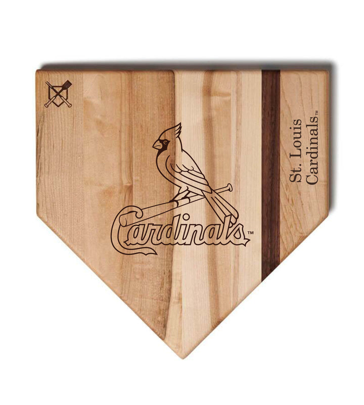Baseball BBQ St. Louis Cardinals "Cardinals" Home Plate / 17" x 17" St. Louis Cardinals "Silver Slugger" Combo Set