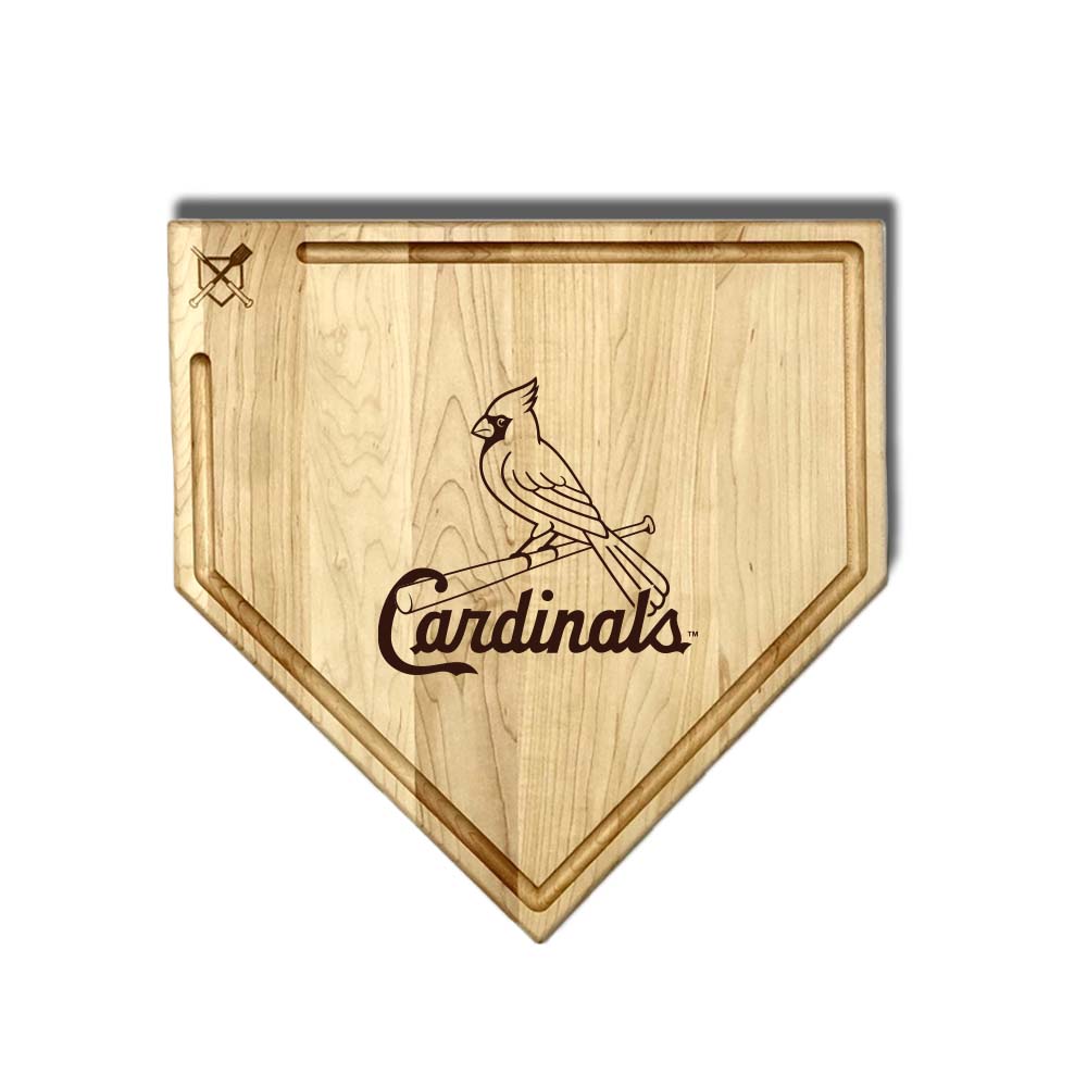 Baseball BBQ St. Louis Cardinals "Cardinals" Home Plate / 17" x 17" (With Trough) *note: logo only (will not show team name) St. Louis Cardinals "Grand Slam" Combo Set