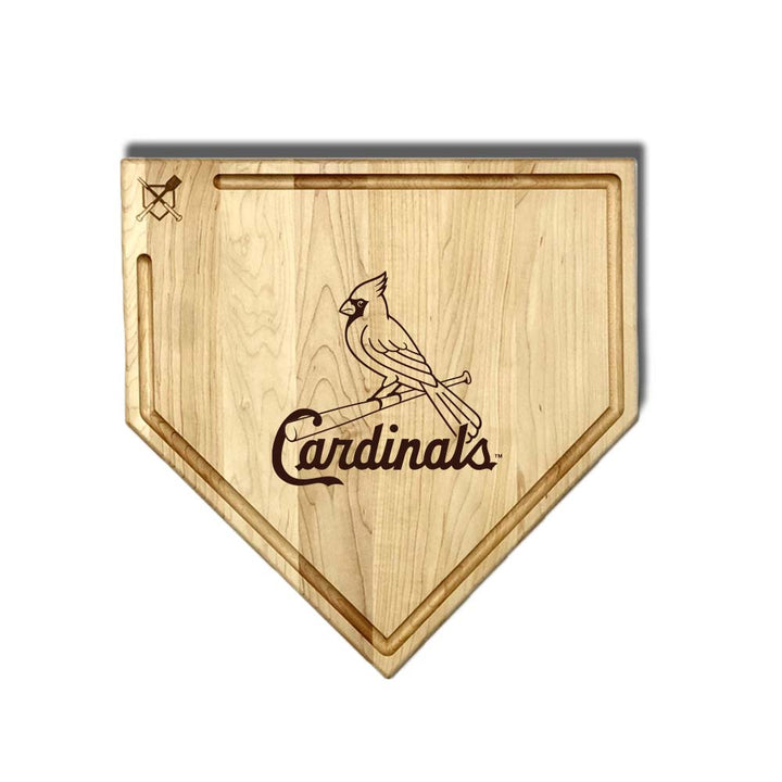 Baseball BBQ St. Louis Cardinals "Cardinals" Home Plate / 17" x 17" (With Trough) *note: logo only (will not show team name) St. Louis Cardinals "Silver Slugger" Combo Set