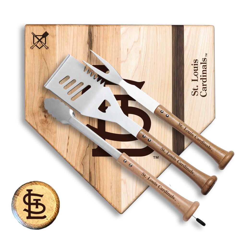 Baseball BBQ St. Louis Cardinals "Silver Slugger" Combo Set