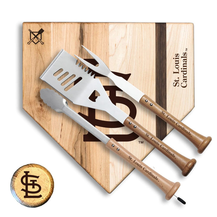 Baseball BBQ St. Louis Cardinals "Silver Slugger" Combo Set