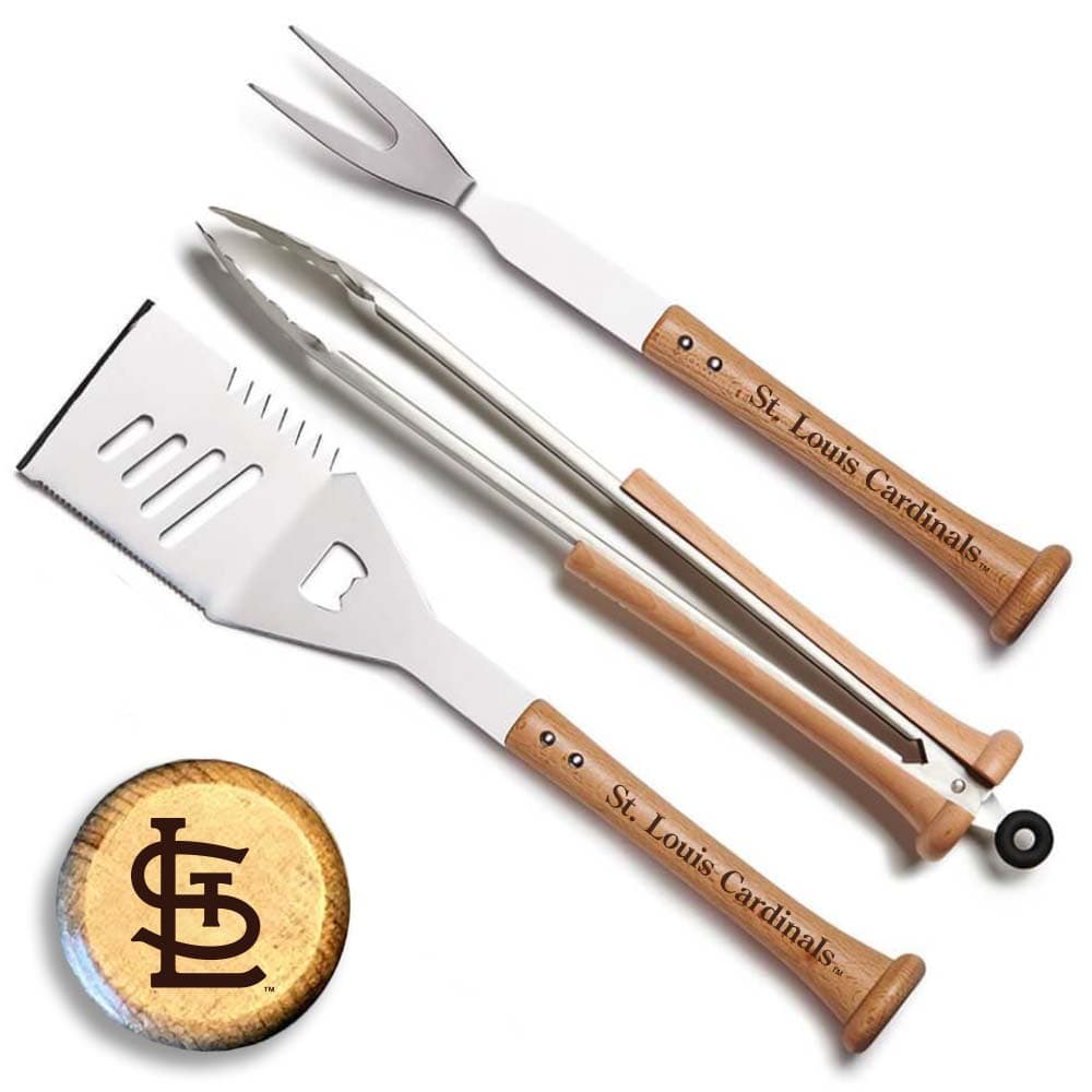Baseball BBQ St. Louis Cardinals "TRIPLE PLAY" Combo Set