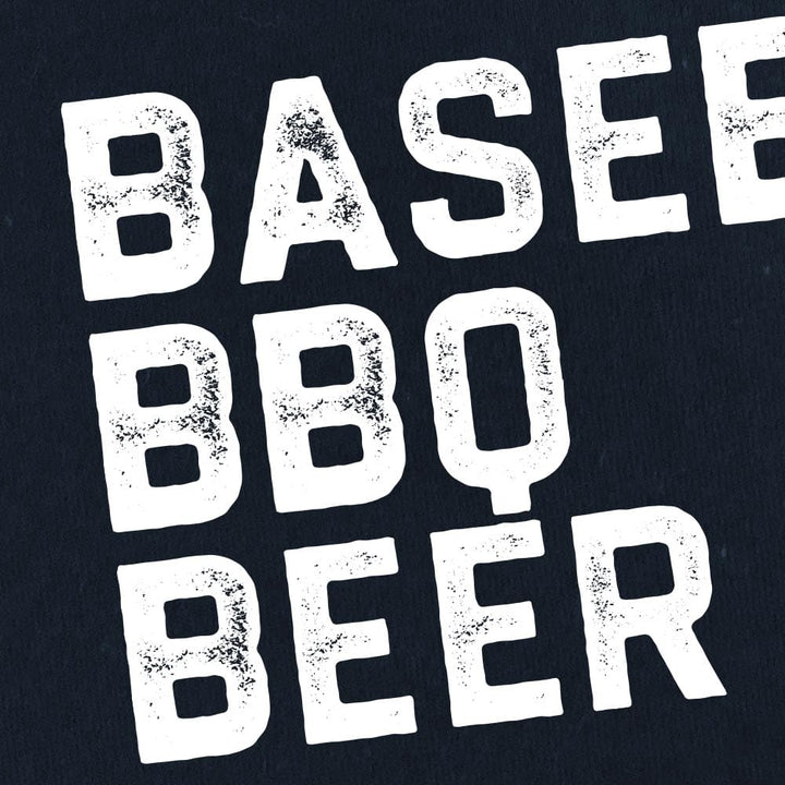 Baseball BBQ T-Shirts 3B Women's Fitted T-Shirt