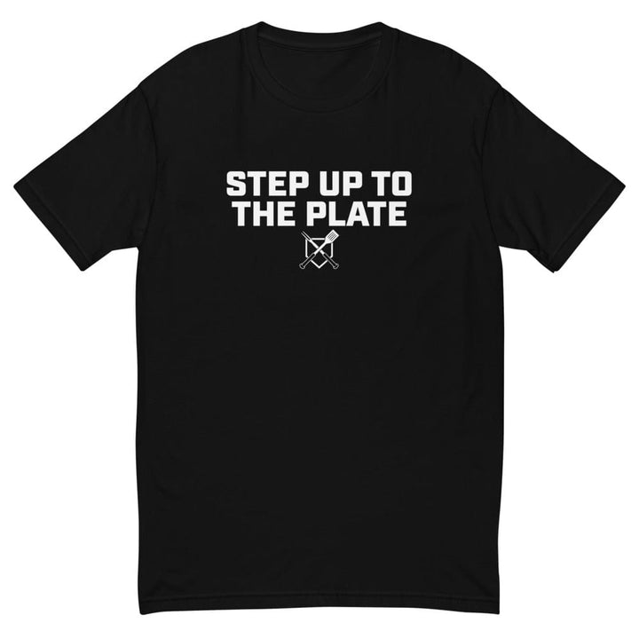 Baseball BBQ T-Shirts Black / XS Step Up To The Plate Men's T-Shirt