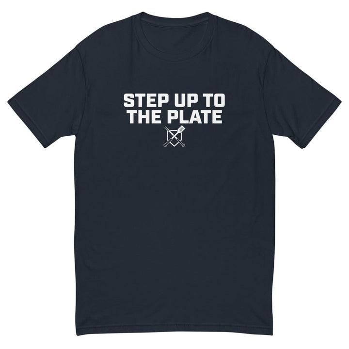 Baseball BBQ T-Shirts Midnight Navy / XS Step Up To The Plate Men's T-Shirt