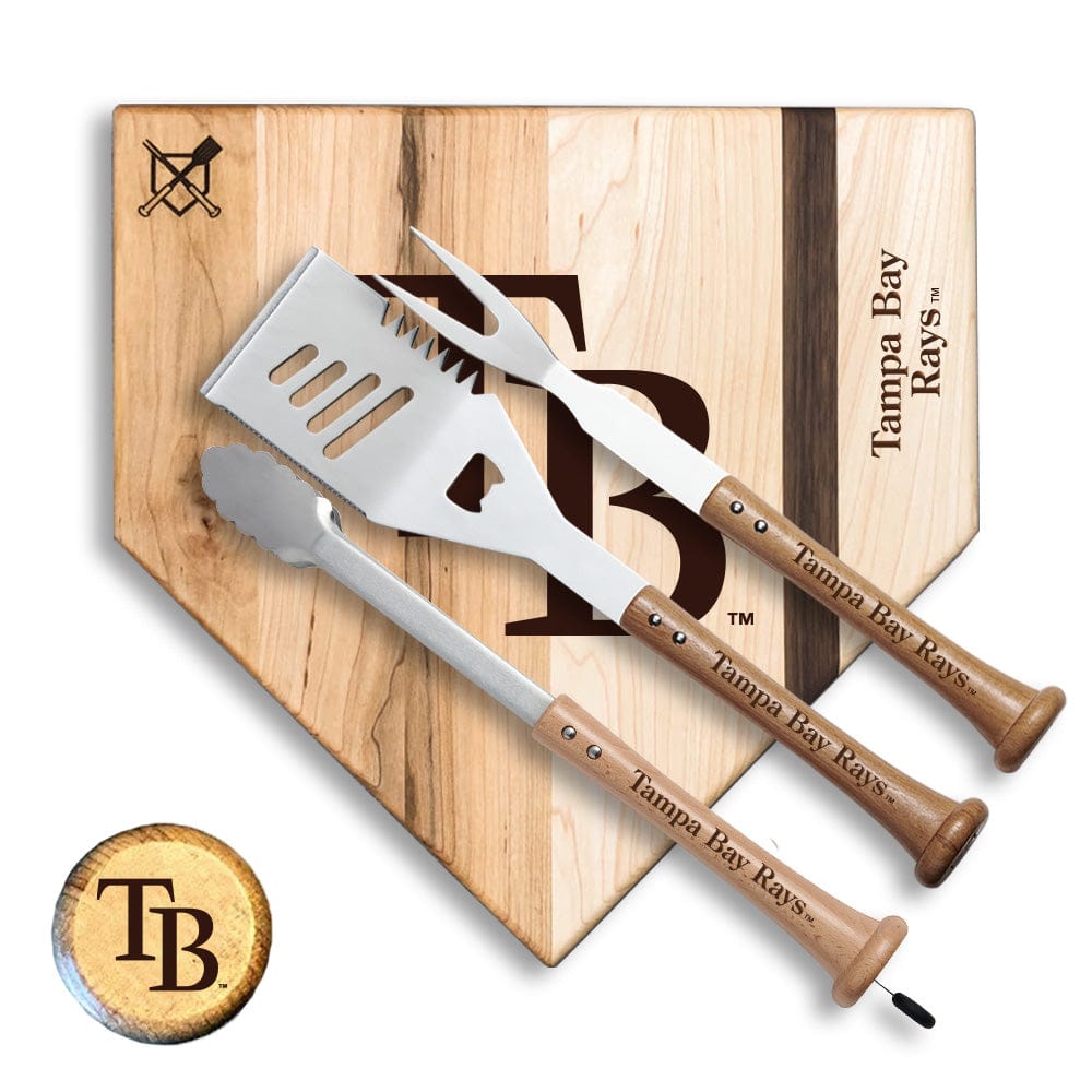 Baseball BBQ Tampa Bay Rays "Silver Slugger" Combo Set