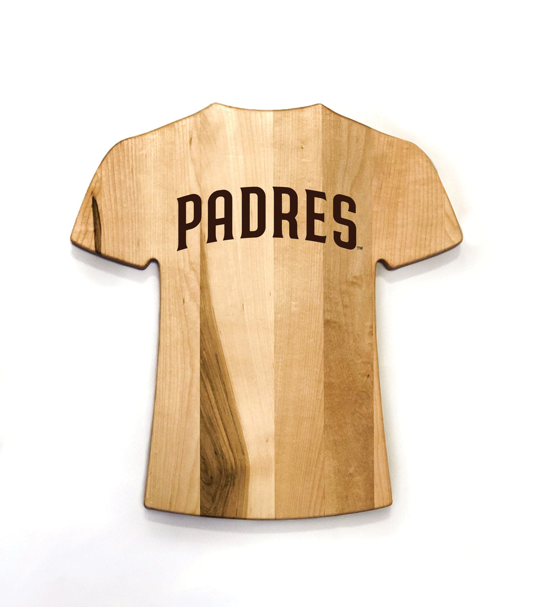 Baseball BBQ TEAM LOGO ONLY (SINGLE SIDED) San Diego Padres Team Jersey Cutting Board | Customize With Your Name & Number | Add a Personalized Note