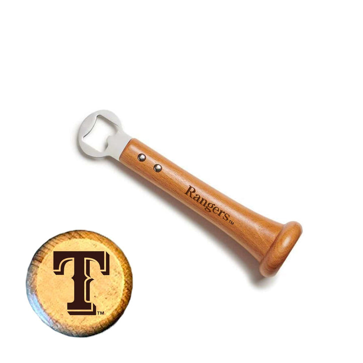 Baseball BBQ Texas Rangers "PICKOFF" Bottle Opener