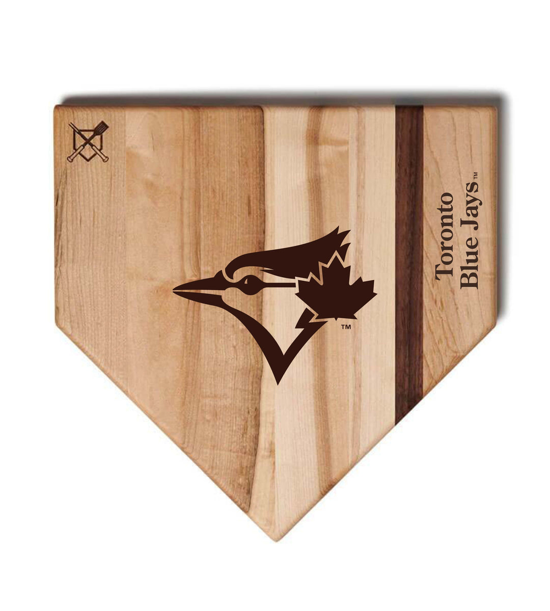 Baseball BBQ Toronto Blue Jays "Blue Jay" Home Plate / 17" x 17" Toronto Blue Jays "Grand Slam" Combo Set