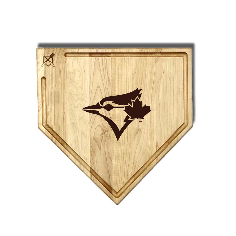 Baseball BBQ Toronto Blue Jays "Blue Jay" Home Plate / 17" x 17" (With Trough) *note: logo only (will not show team name) Toronto Blue Jays "Silver Slugger" Combo Set