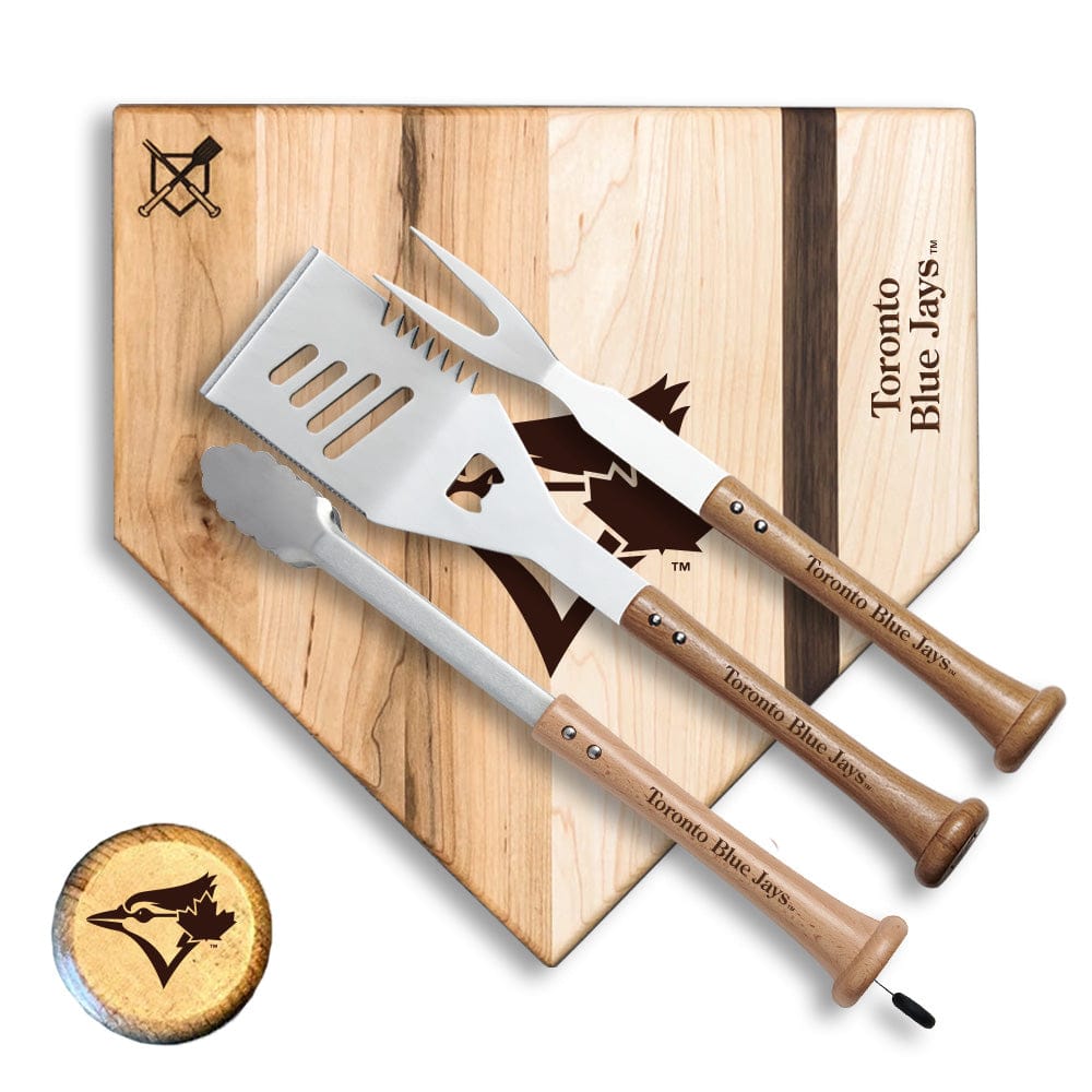 Baseball BBQ Toronto Blue Jays "Silver Slugger" Combo Set