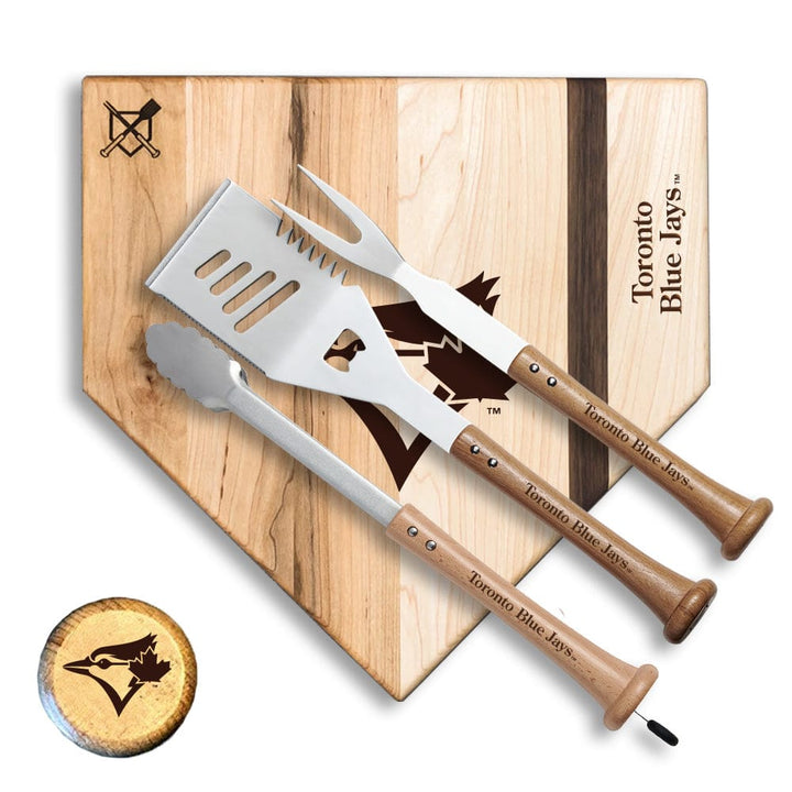 Baseball BBQ Toronto Blue Jays "Silver Slugger" Combo Set