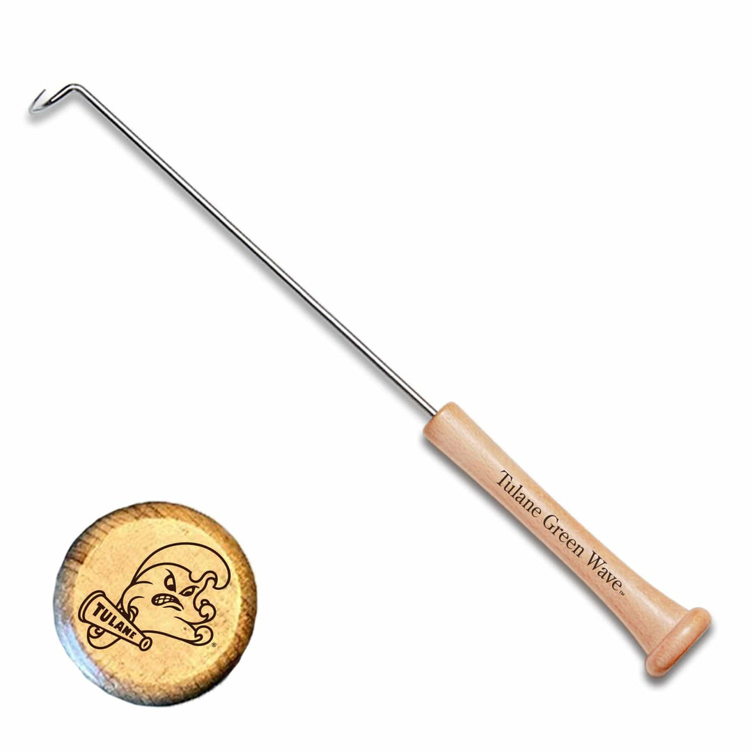 Baseball BBQ Tulane "THE HOOK" Pigtail