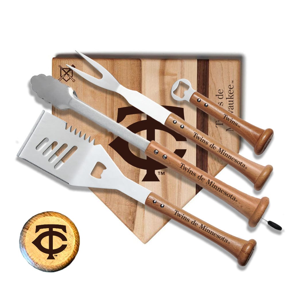 Baseball BBQ Twins de Minnesota "Grand Slam" Combo Set (en Español)