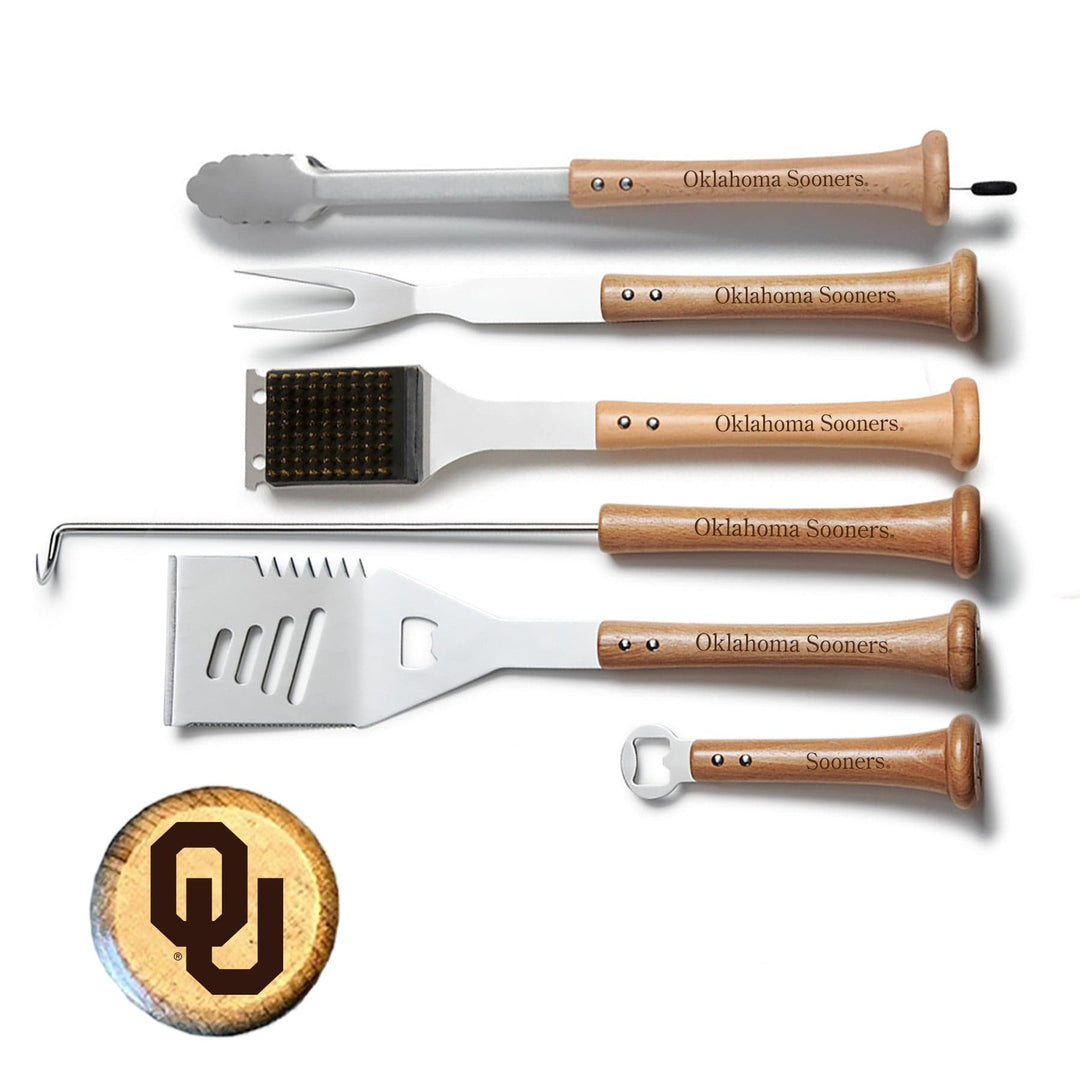 Baseball BBQ University of Oklahoma "6 TOOL PLAYER" Set