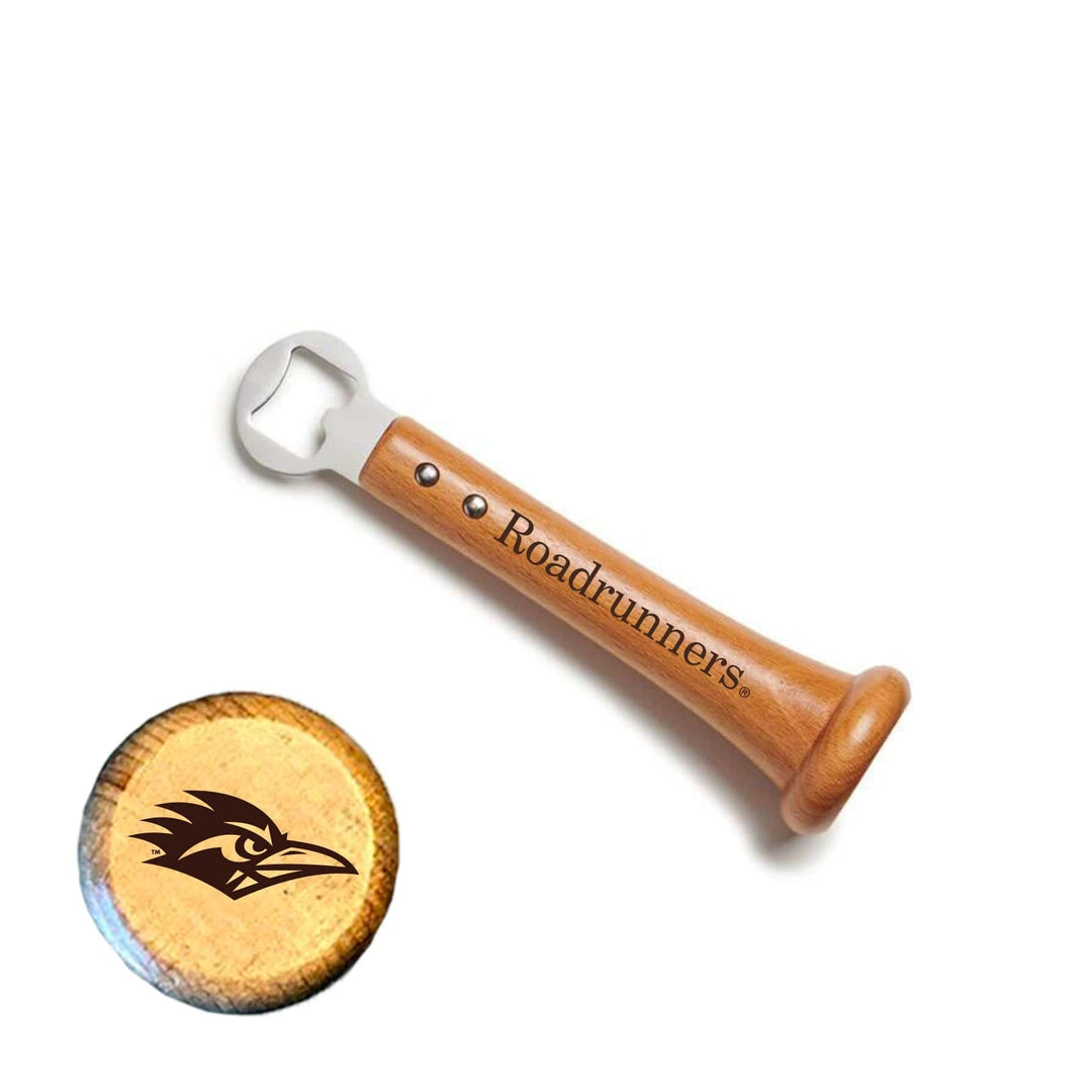 Baseball BBQ UTSA "PICKOFF" Bottle Opener