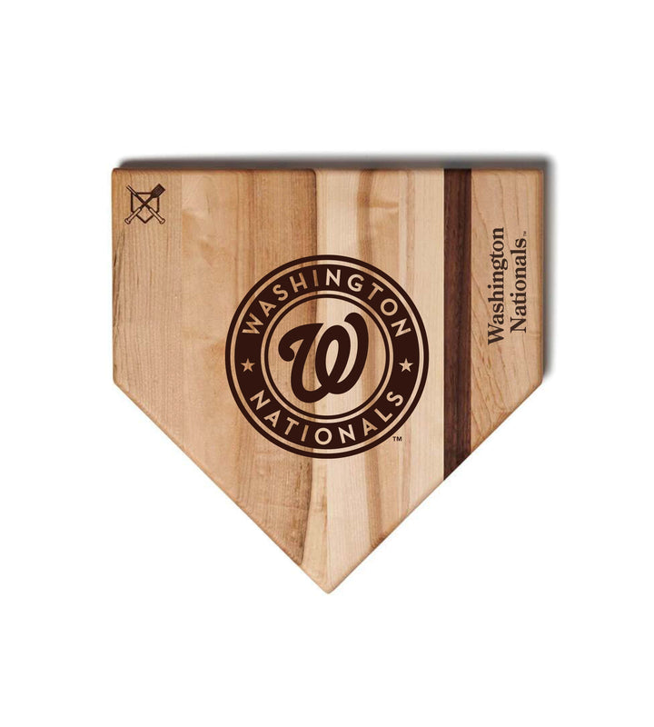 Baseball BBQ Washington Nationals "Nationals" Home Plate / 12" x 12" Washington Nationals "Silver Slugger" Combo Set