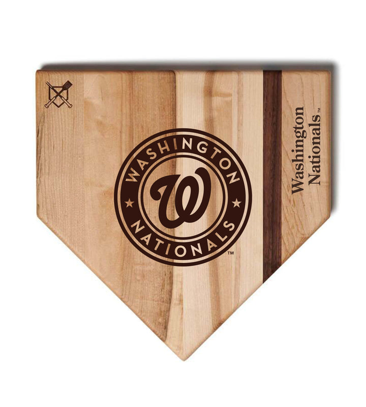 Baseball BBQ Washington Nationals "Nationals" Home Plate / 17" x 17" Washington Nationals "Silver Slugger" Combo Set