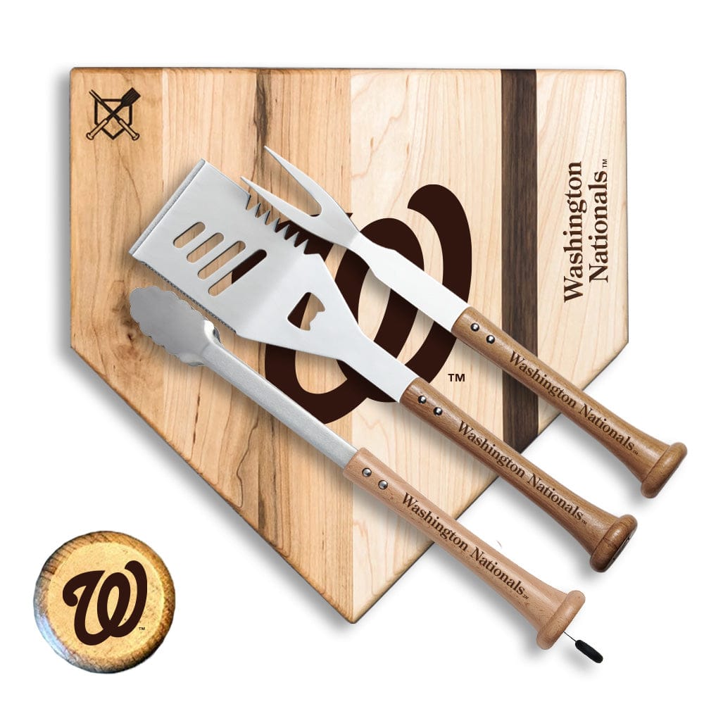 Baseball BBQ Washington Nationals "Silver Slugger" Combo Set