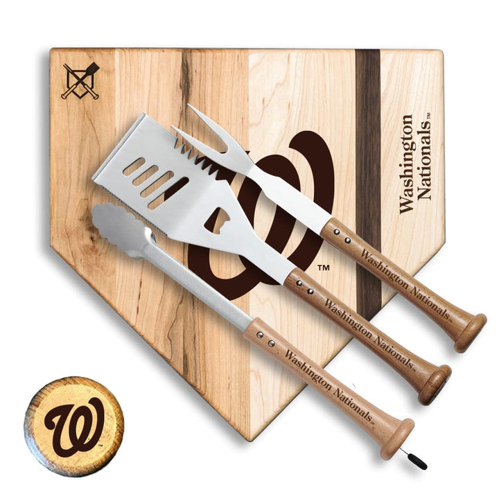 Baseball BBQ Washington Nationals "Silver Slugger" Combo Set