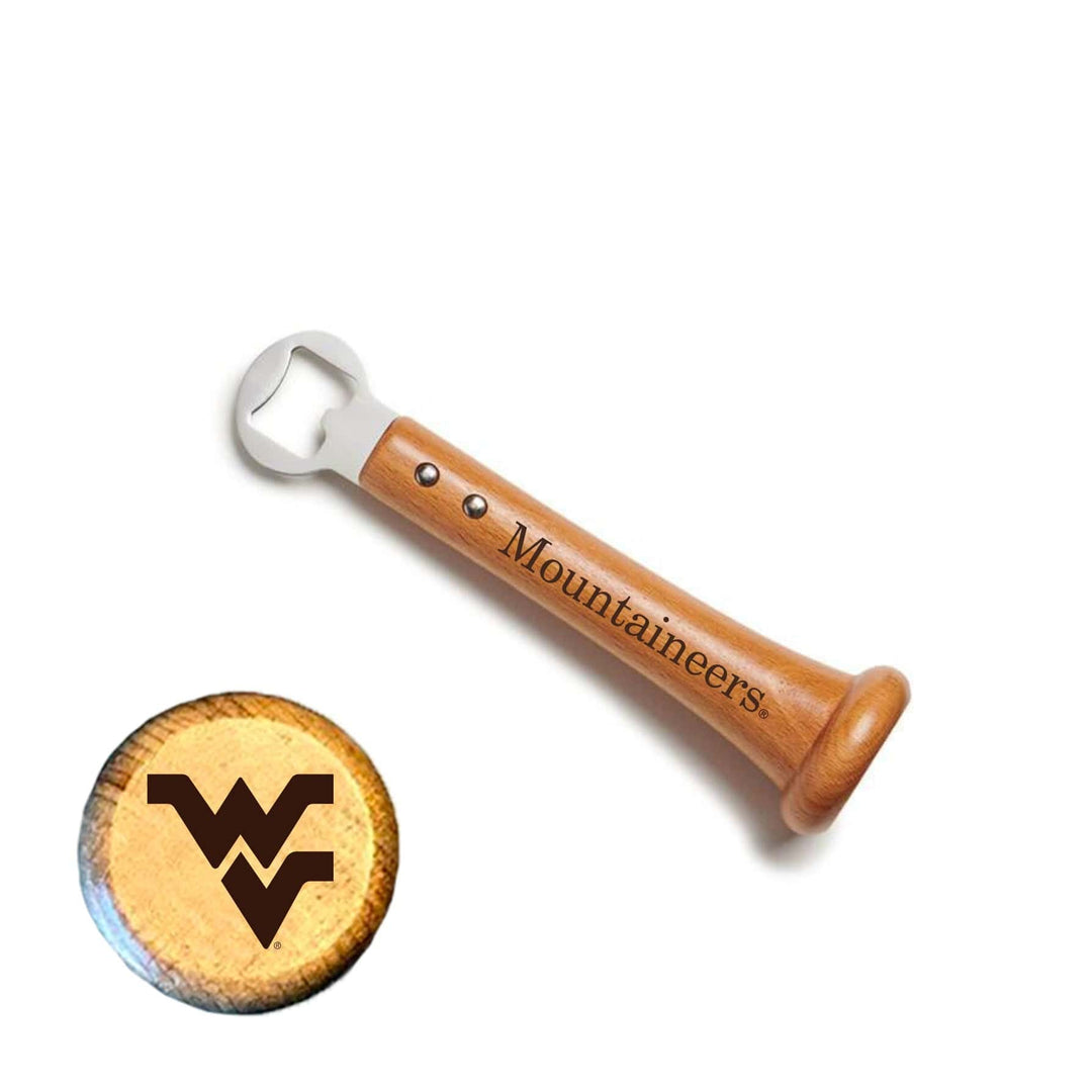 Baseball BBQ West Virginia University "PICKOFF" Bottle Opener