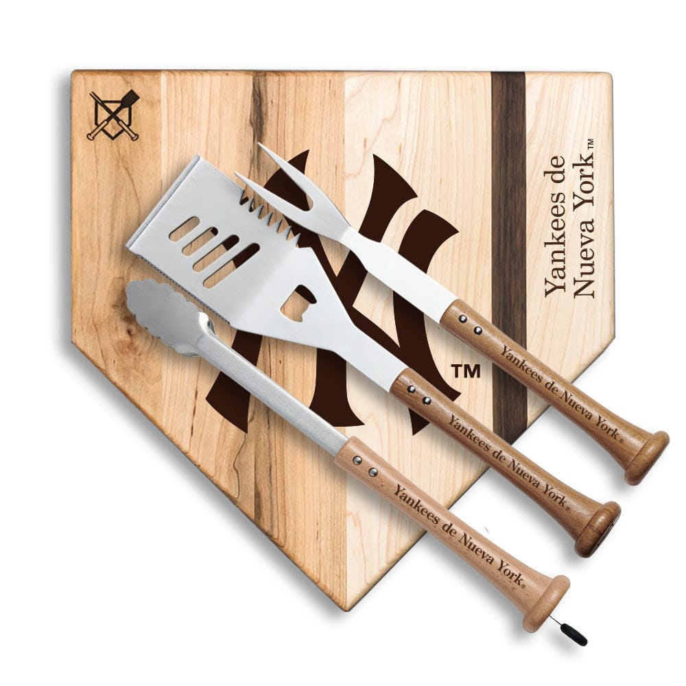 Baseball BBQ Yankees de Nueva York "Silver Slugger" Combo Set (en Español)