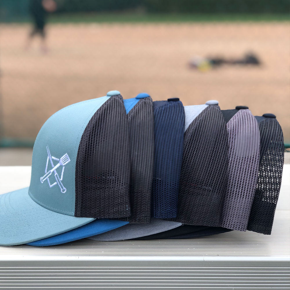 Baseball BBQ Snapback (multiple colors)