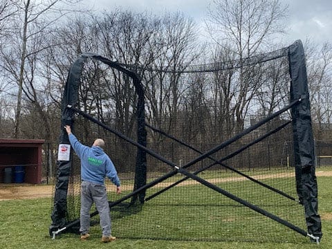 BATCO Batting Cage Home Plate Batting Cage | BATCO