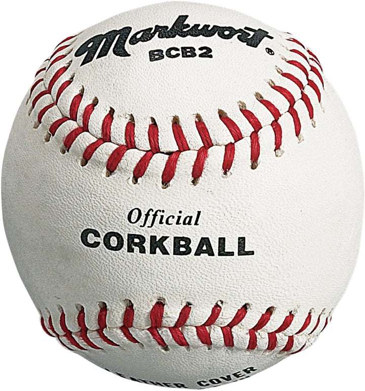 Markwort Leather Corkball Teampack (Dozen)  - White