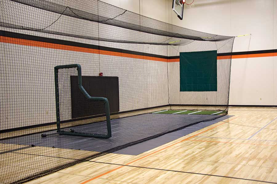 Beacon Athletics Batting Cage Phantom™ Tensioned Indoor Batting Cage | Beacon Athletics