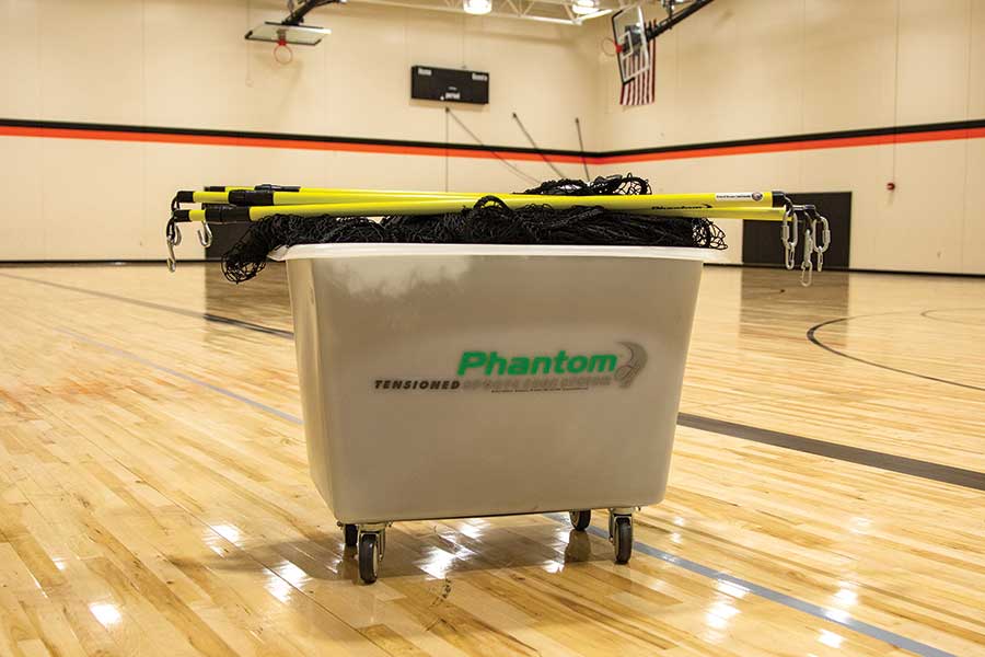 Beacon Athletics Batting Cage Phantom™ Tensioned Indoor Batting Cage | Beacon Athletics