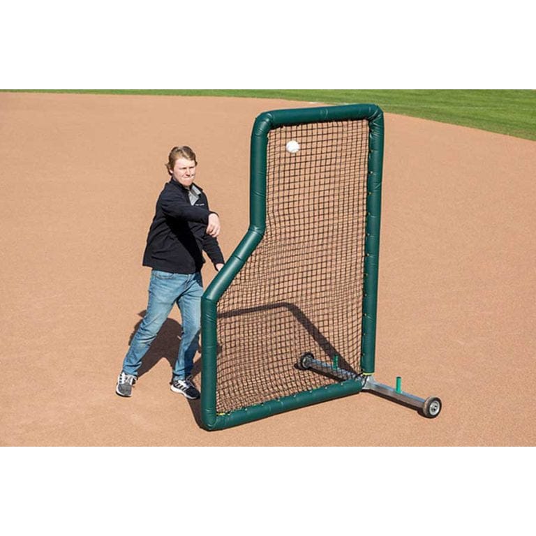 Beacon Athletics protective screen TUFFscreen ™ 7×5 Pitcher’s L Screen | Beacon Athletics