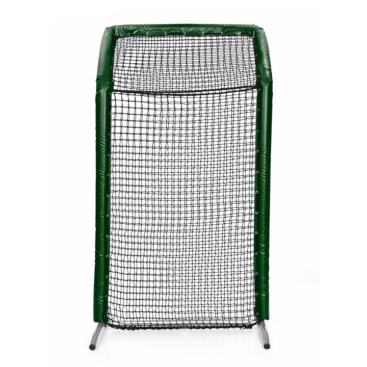 Better Baseball Baseball Screen Padded / Dark Green Bullet Fastpitch Overhead | Better Baseball