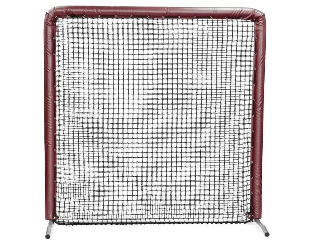 Better Baseball Baseball Screen Padded / Maroon 10x10 Protective Screen | Better Baseball