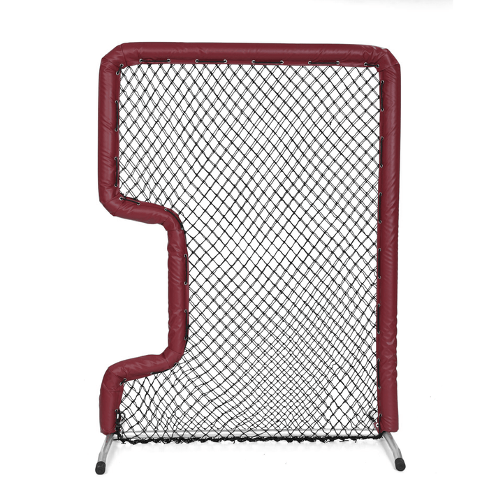 Better Baseball Baseball Screen Padded / Maroon Bullet Front Toss | Better Baseball