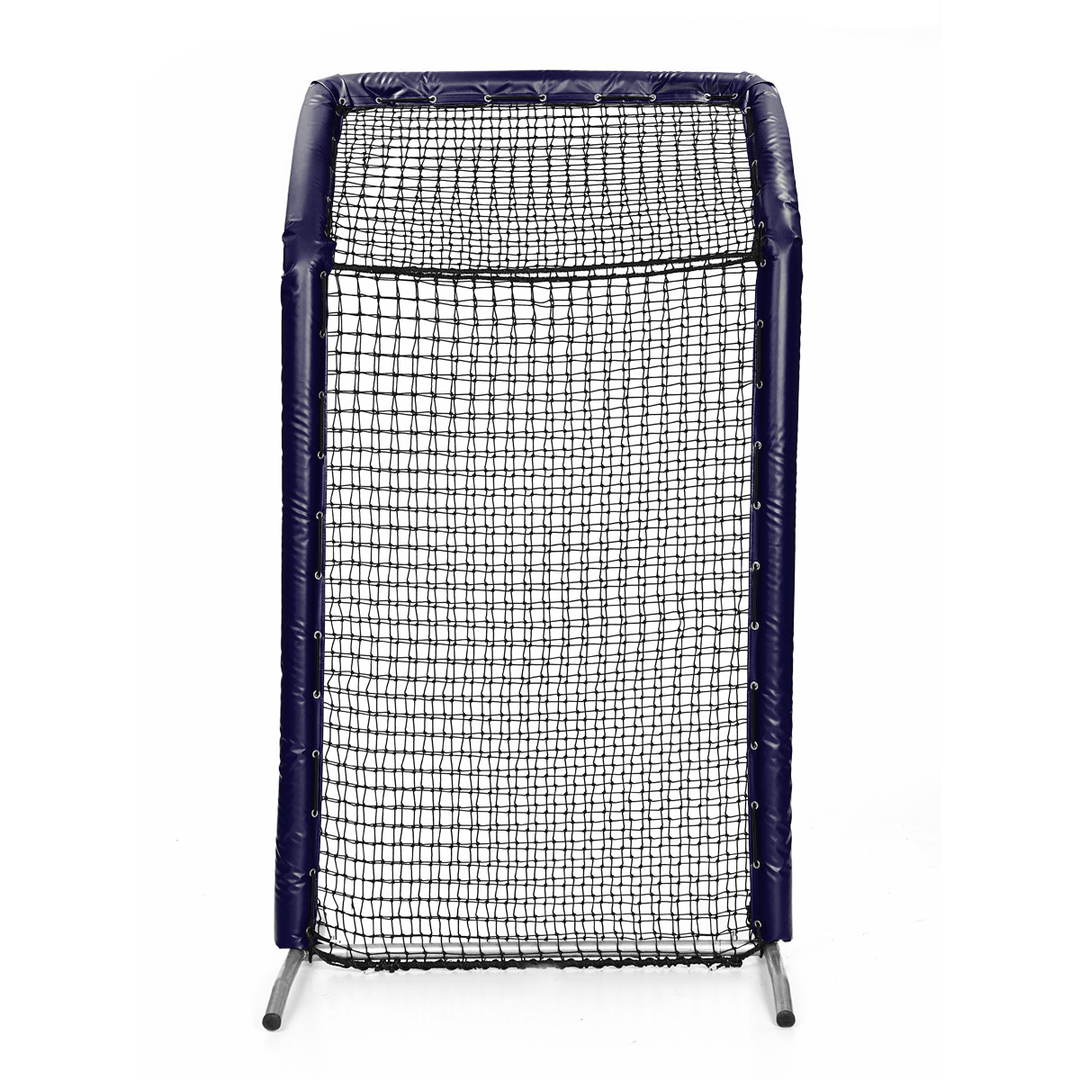 Better Baseball Baseball Screen Padded / Navy Bullet Fastpitch Overhead | Better Baseball