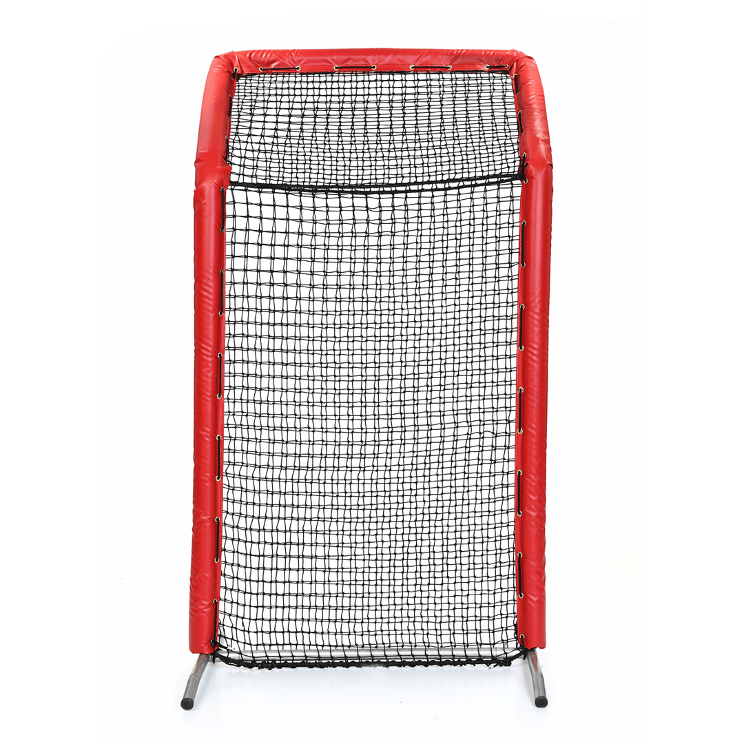 Better Baseball Baseball Screen Padded / Red Bullet Fastpitch Overhead | Better Baseball