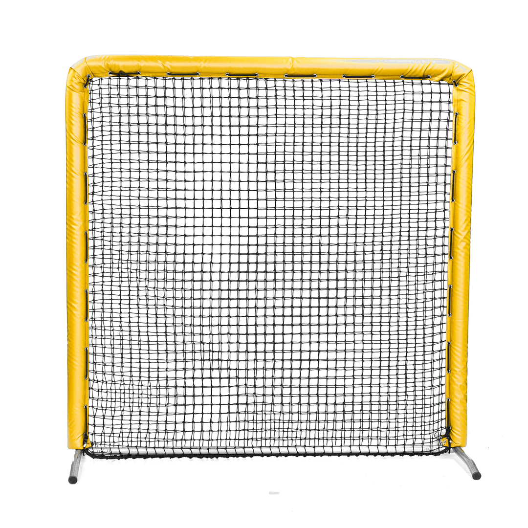 Better Baseball Baseball Screen Padded / Yellow 8x8 Protective Screen | Better Baseball