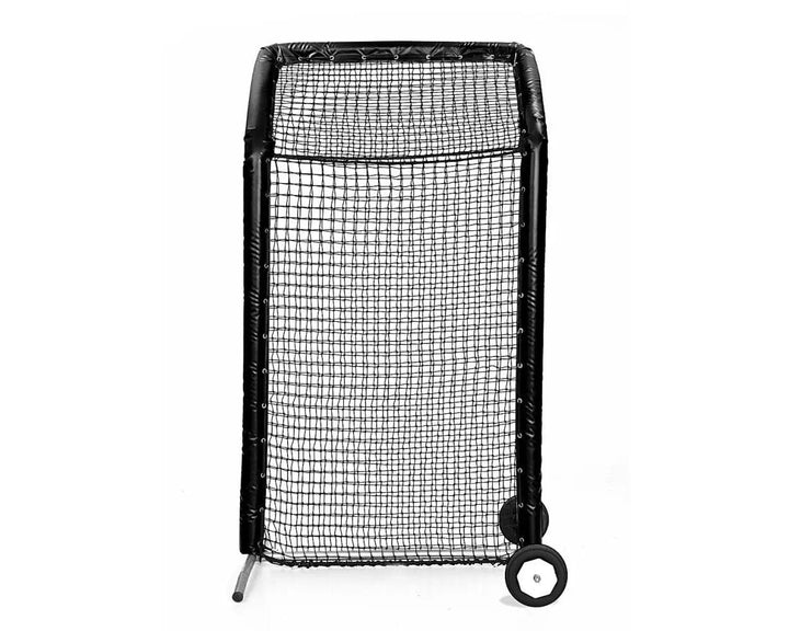 Better Baseball Baseball Screen with Padding and Wheels / Black Bullet Fastpitch Overhead | Better Baseball