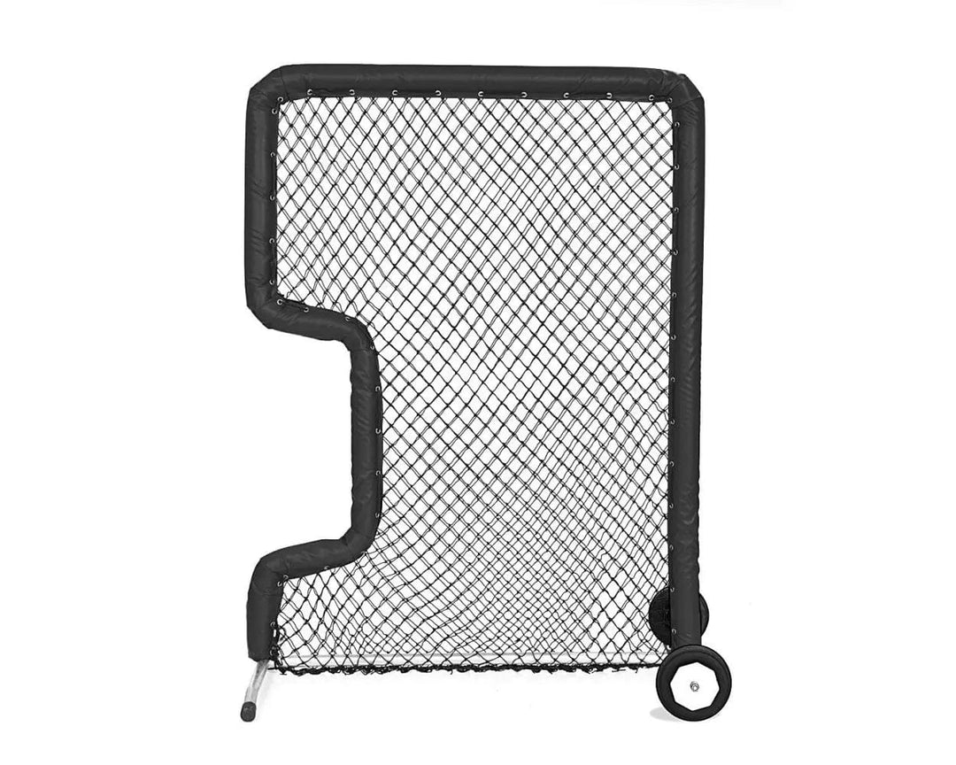 Better Baseball Baseball Screen with Padding and Wheels / Black Bullet Front Toss | Better Baseball