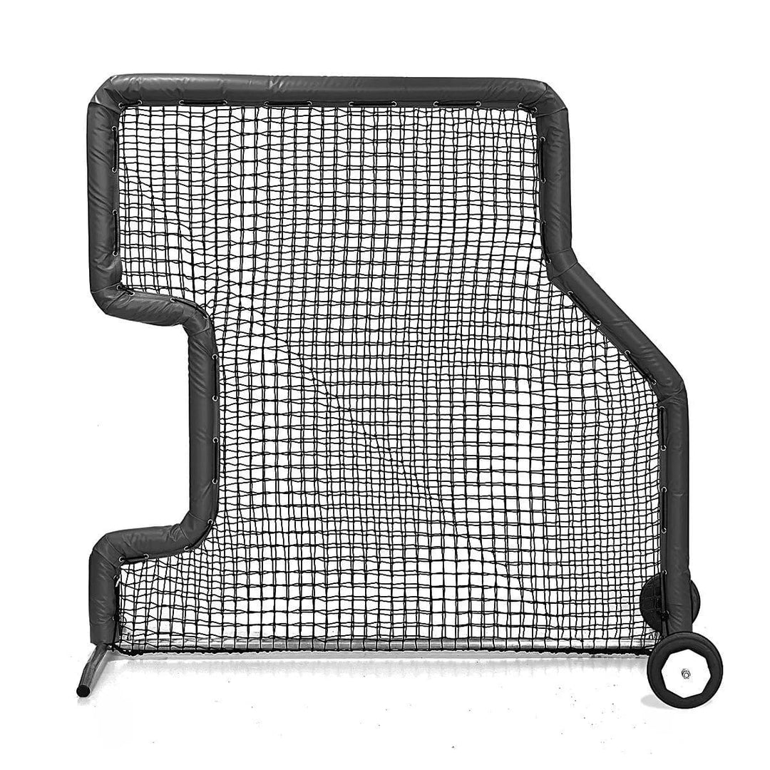 Better Baseball Baseball Screen with Padding and Wheels / Black Bullet L Screen Combo | Better Baseball