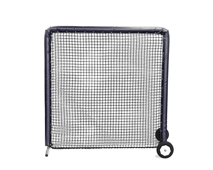 Better Baseball Baseball Screen with Padding and Wheels / Navy 7x7 Protective Screen | Better Baseball