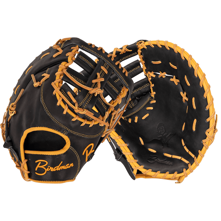 Birdman Bats Birdman Kip 13" Black/Tan First Base Mitt